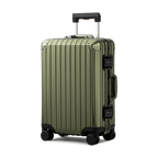 TREVA Aluminum Suitcase Army Green - HOUSE OF SHE