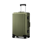 TREVA Aluminum Suitcase Army Green - HOUSE OF SHE