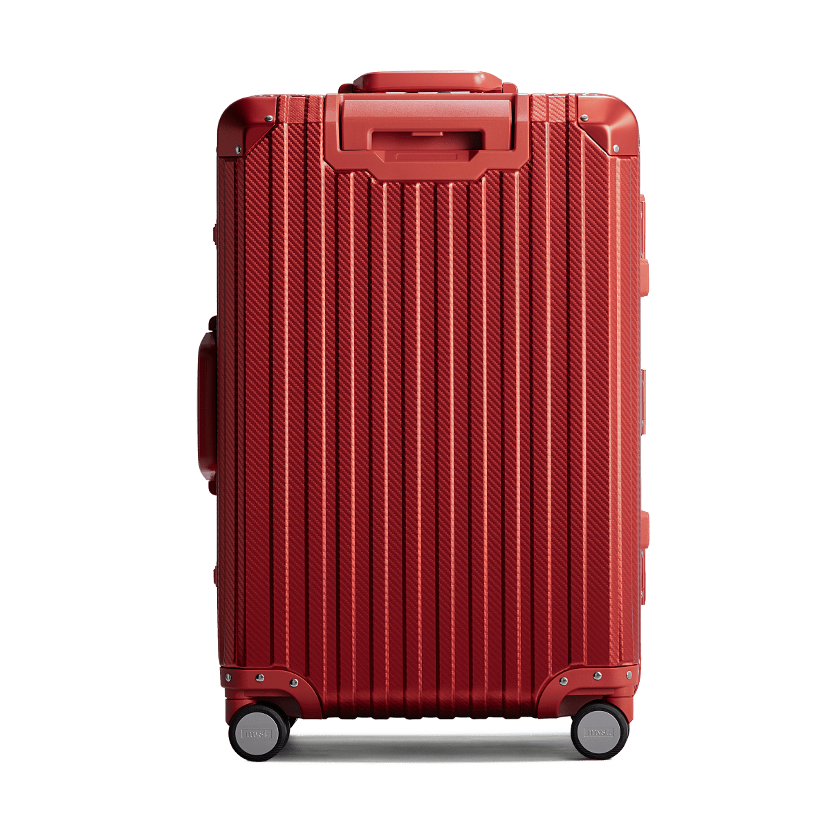 TREVA Aluminum Suitcase Red - HOUSE OF SHE