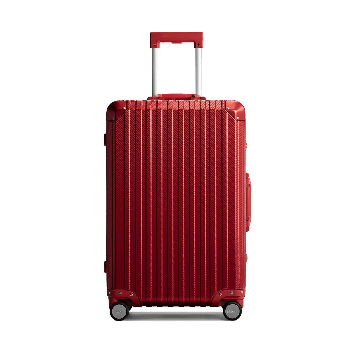 TREVA Aluminum Suitcase Red - HOUSE OF SHE