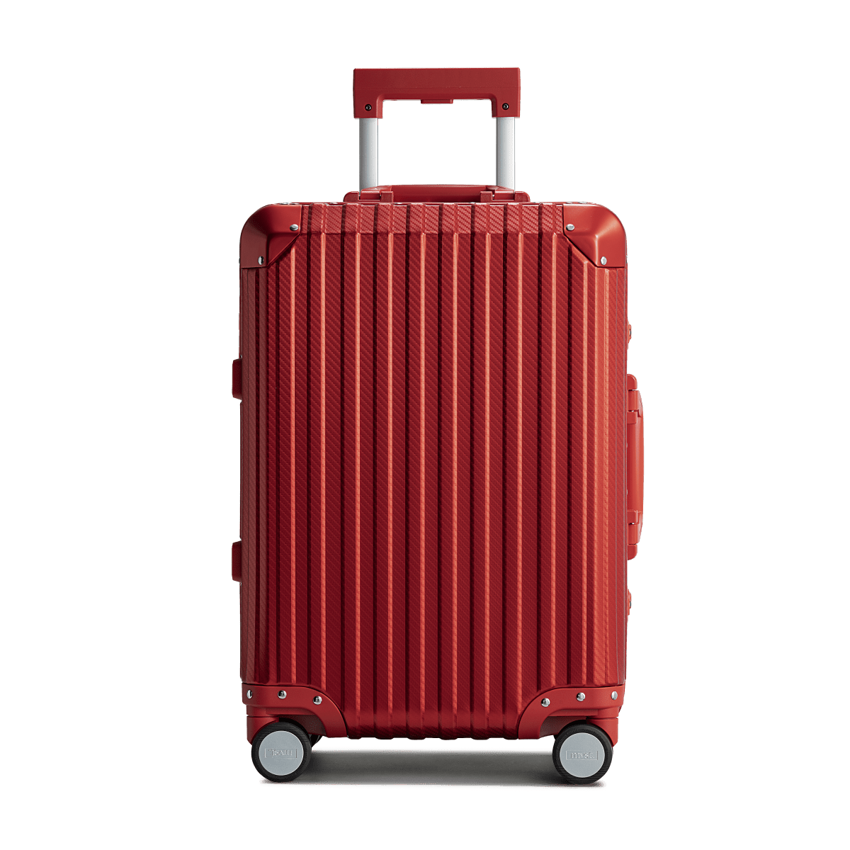 TREVA Aluminum Suitcase Red - HOUSE OF SHE