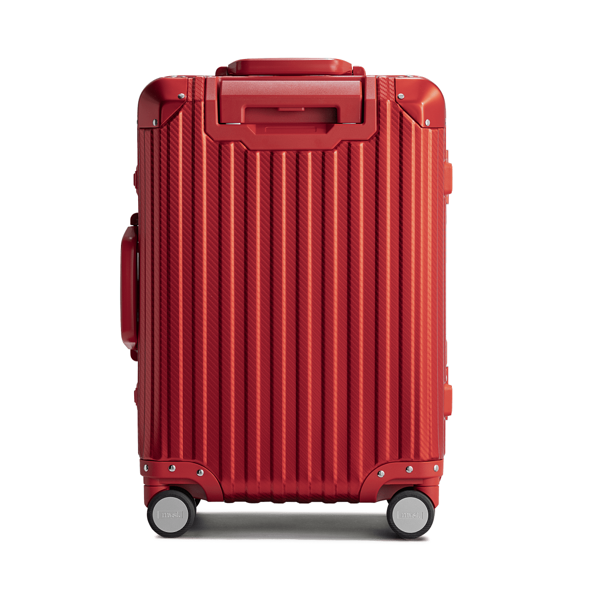 TREVA Aluminum Suitcase Red - HOUSE OF SHE