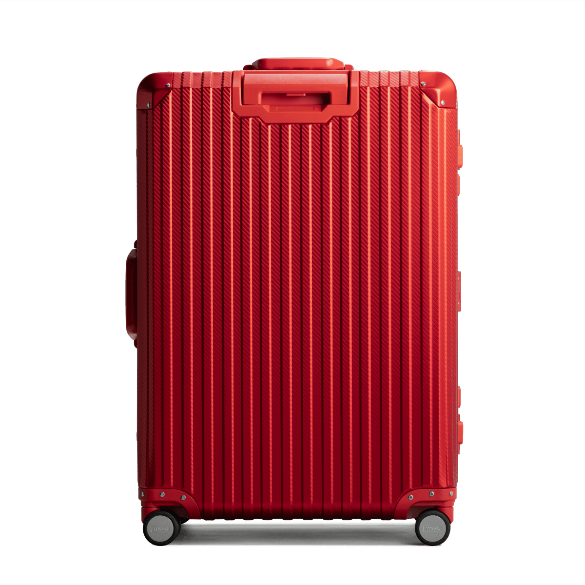 TREVA Aluminum Suitcase Red - HOUSE OF SHE