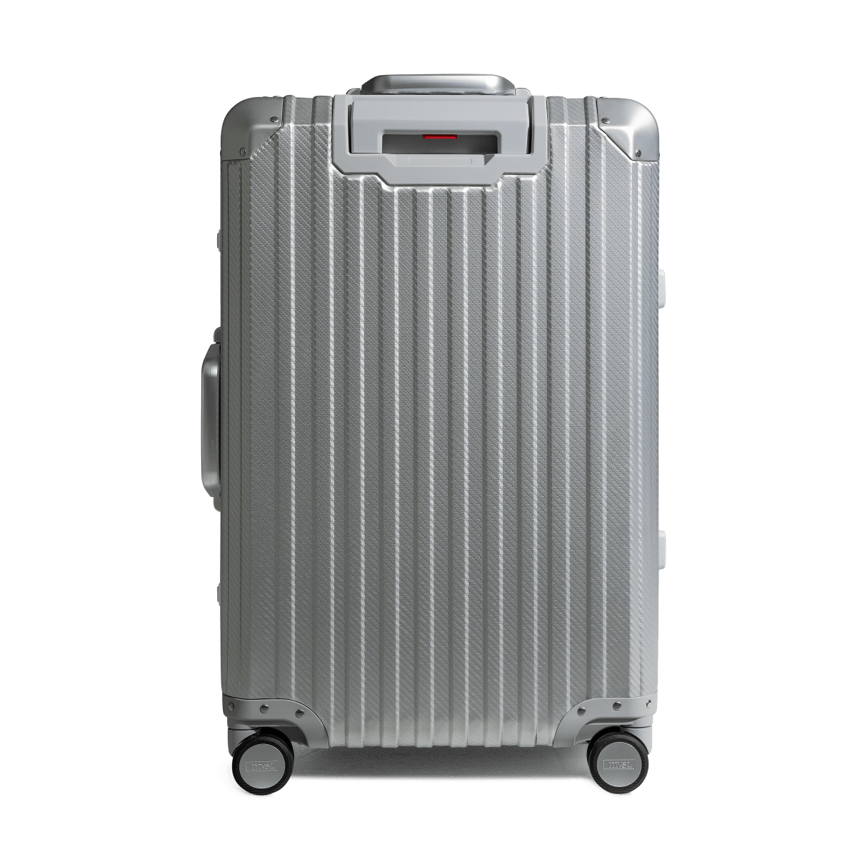 TREVA Aluminum Suitcase Silver - HOUSE OF SHE