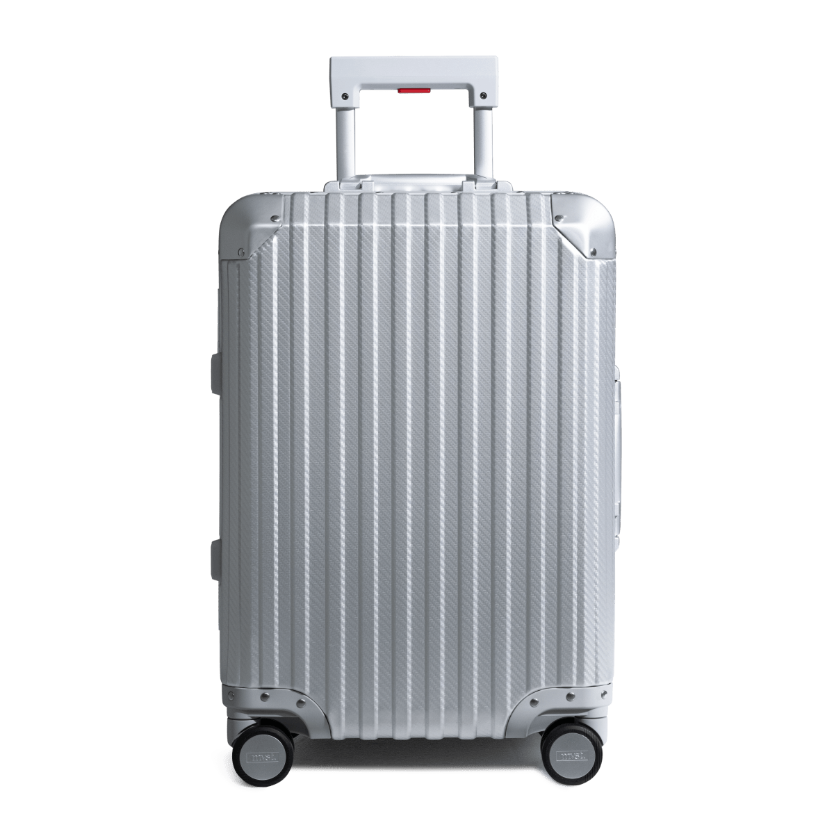 TREVA Aluminum Suitcase Silver - HOUSE OF SHE