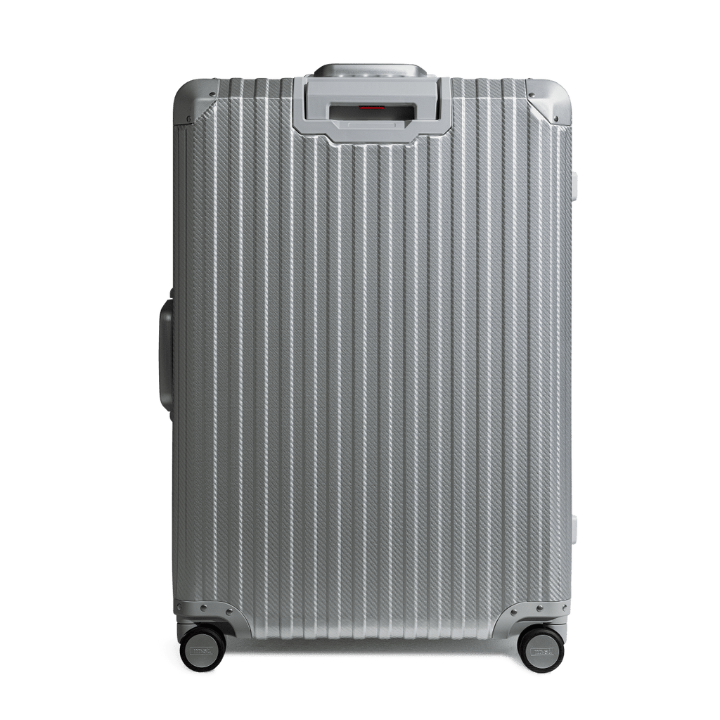 TREVA Aluminum Suitcase Silver - HOUSE OF SHE