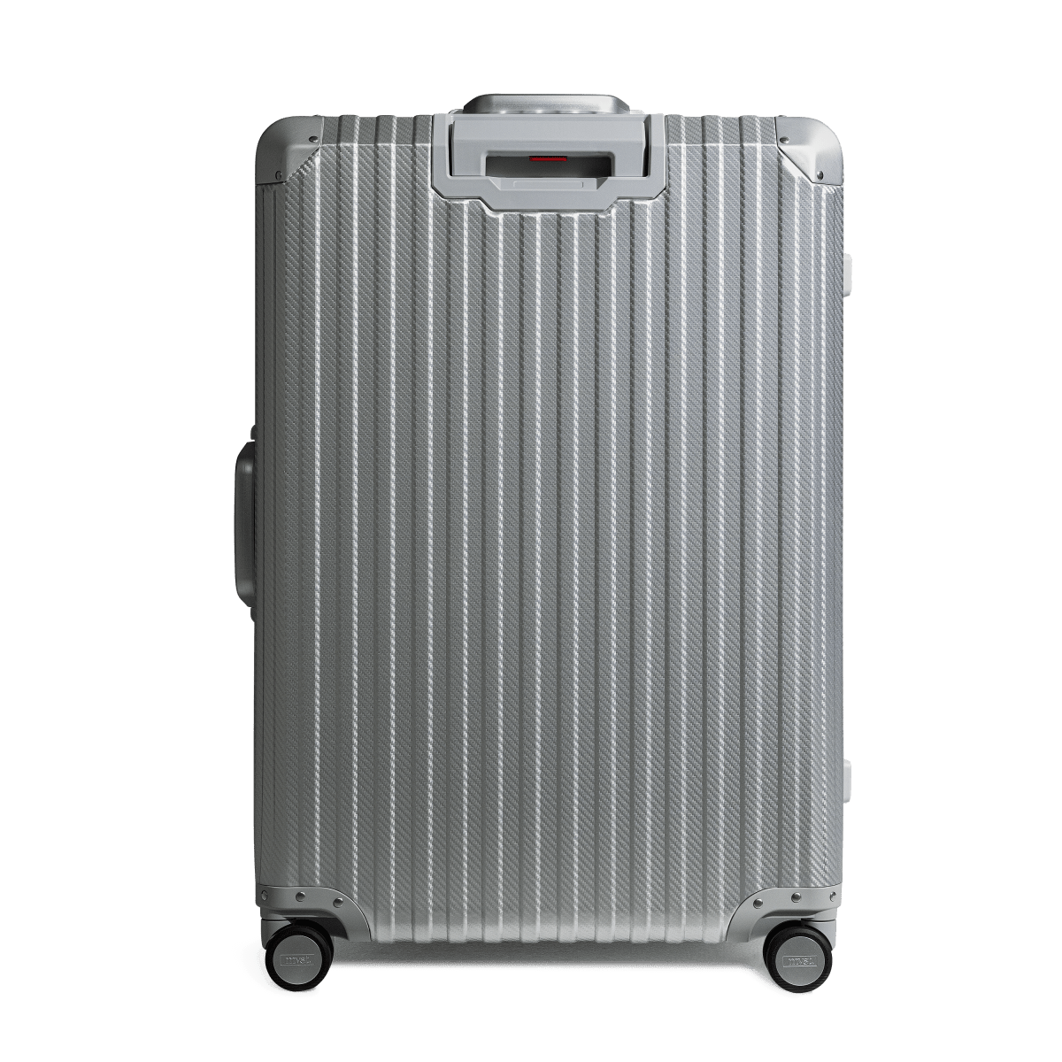 TREVA Aluminum Suitcase Silver - HOUSE OF SHE
