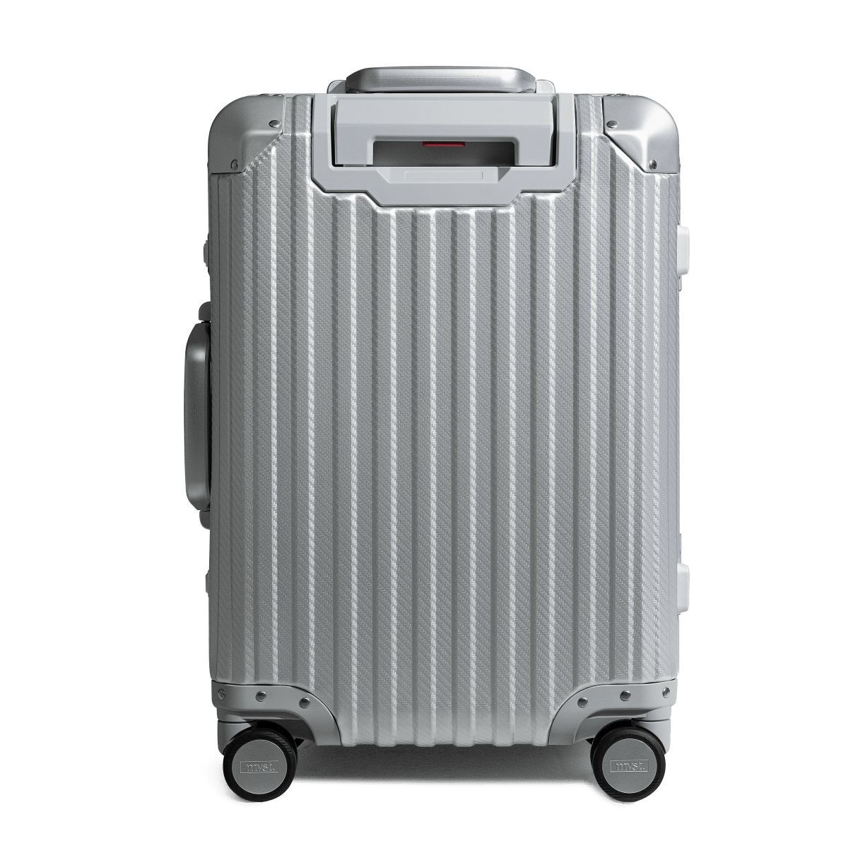 TREVA Aluminum Suitcase Silver - HOUSE OF SHE