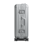 TREVA Aluminum Suitcase Silver - HOUSE OF SHE