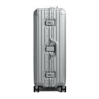 TREVA Aluminum Suitcase Silver - HOUSE OF SHE