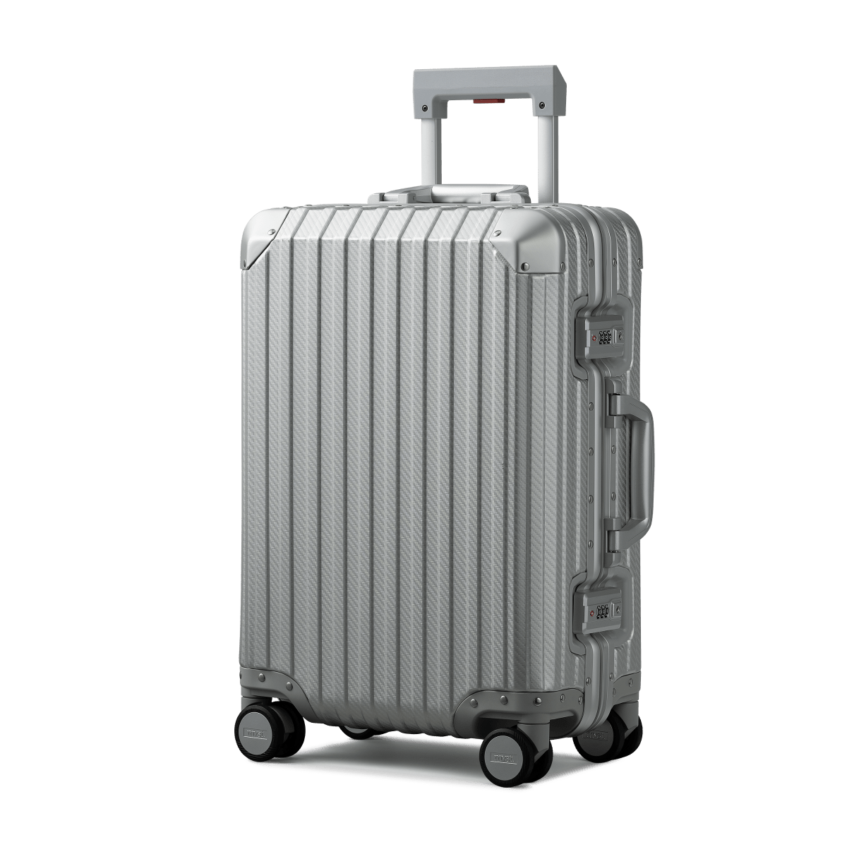 TREVA Aluminum Suitcase Silver - HOUSE OF SHE