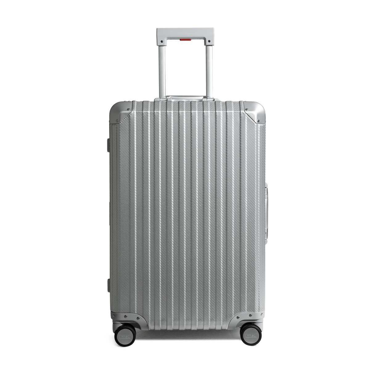 TREVA Aluminum Suitcase Silver - HOUSE OF SHE