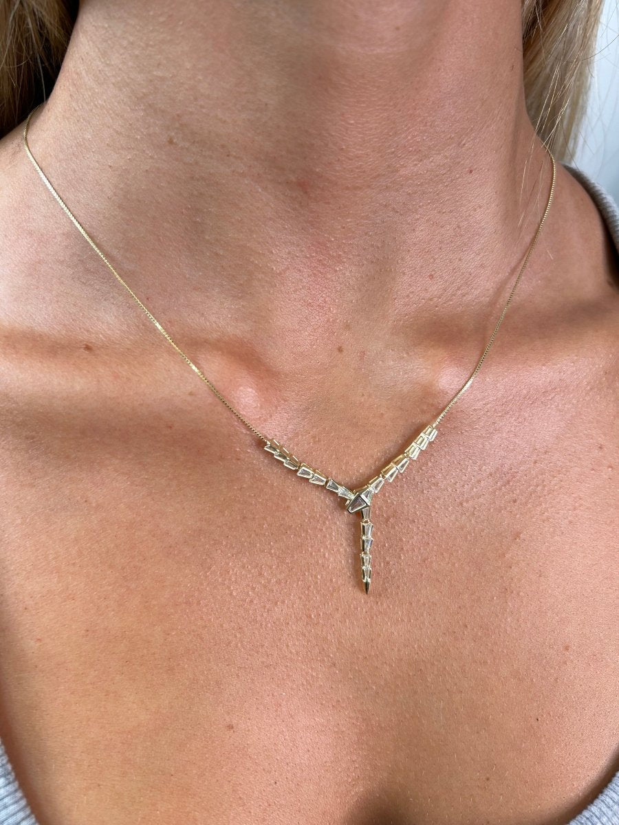 Trina Snake Necklace - HOUSE OF SHE