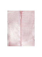 Uliya Rosy Pink Strapless Mermaid Peplum Maxi Dress - HOUSE OF SHE