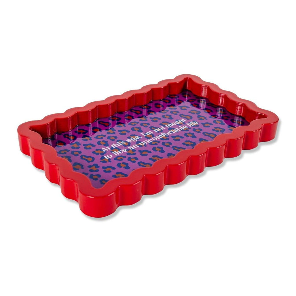 Uncomfortable Lacquer Tray - HOUSE OF SHE