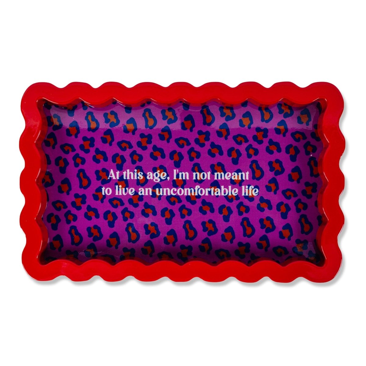 Uncomfortable Lacquer Tray - HOUSE OF SHE