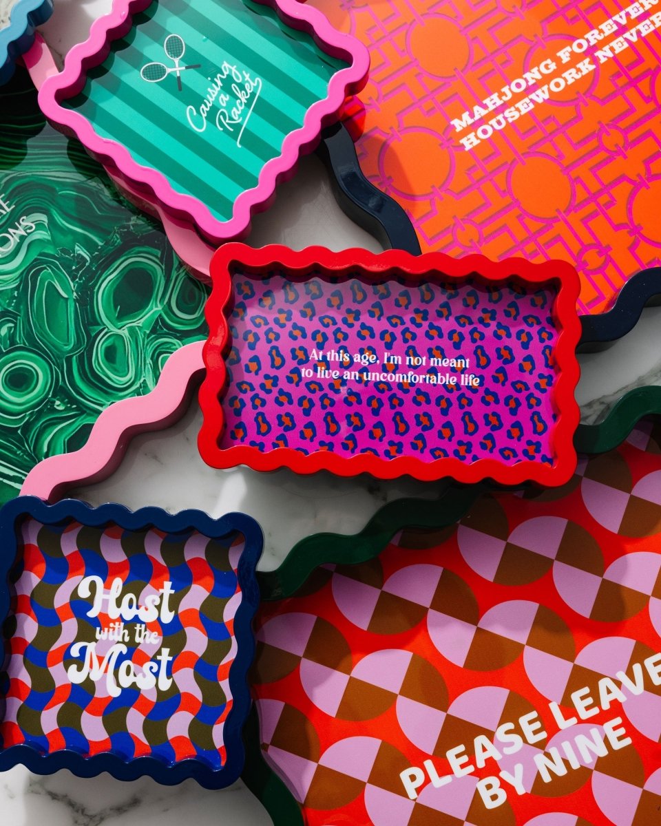 Uncomfortable Lacquer Tray - HOUSE OF SHE