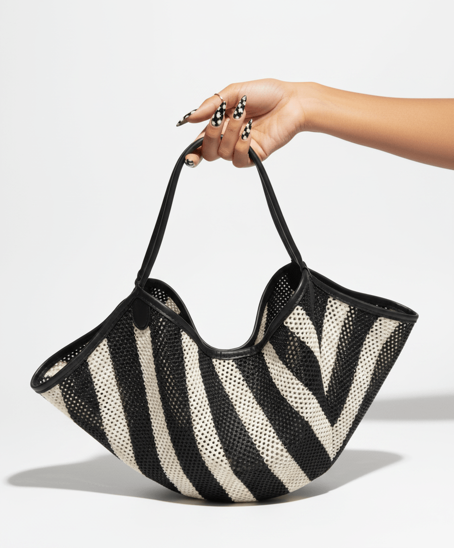 Untamed Woven Stripe Crossbody Bag - HOUSE OF SHE