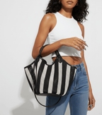 Untamed Woven Stripe Crossbody Bag - HOUSE OF SHE