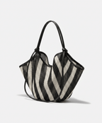 Untamed Woven Stripe Crossbody Bag - HOUSE OF SHE
