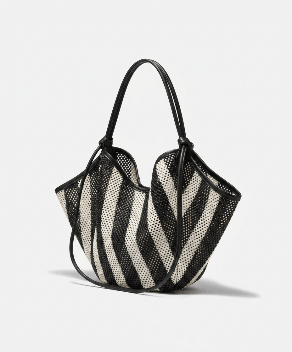 Untamed Woven Stripe Crossbody Bag - HOUSE OF SHE