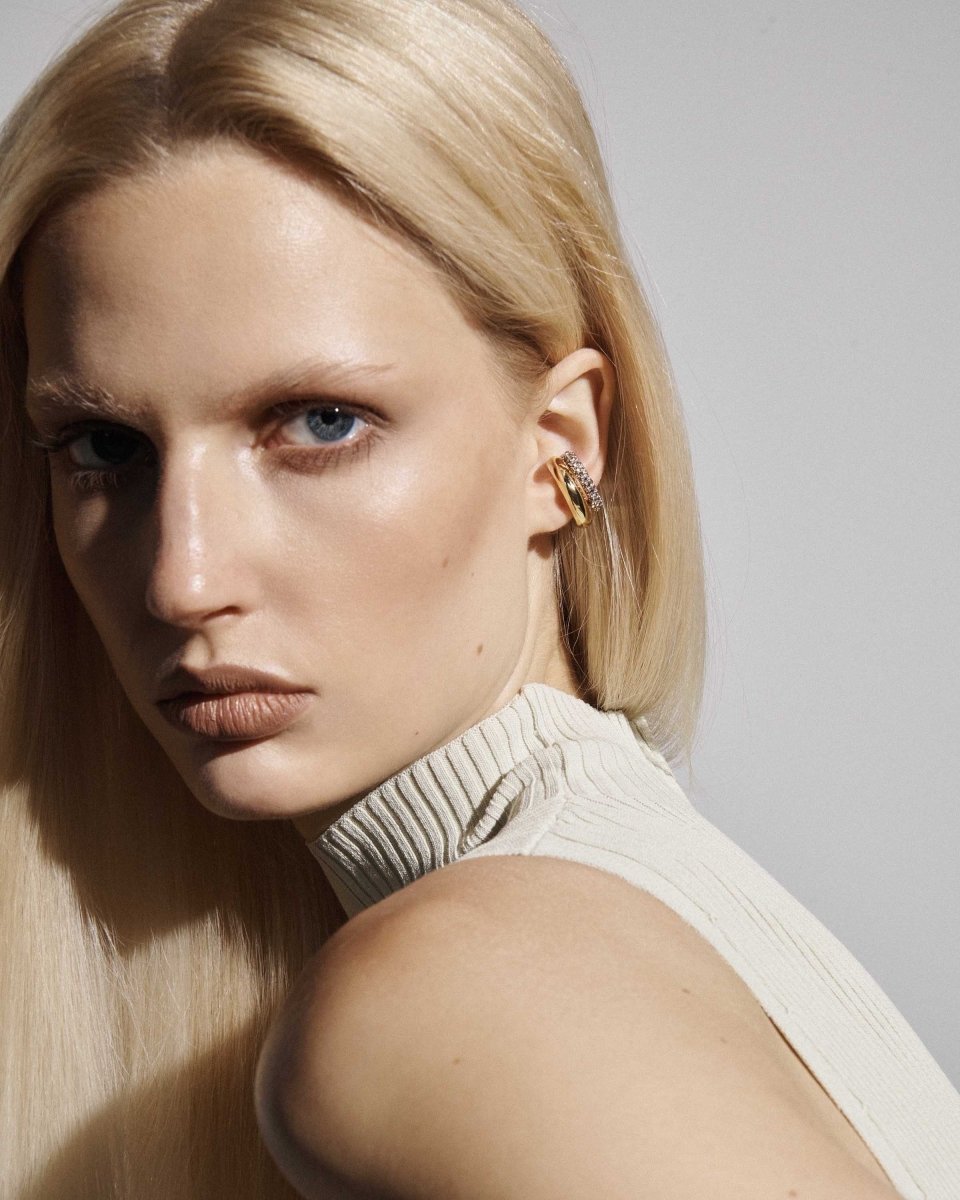 Vida Pavé Ear-Cuff - HOUSE OF SHE
