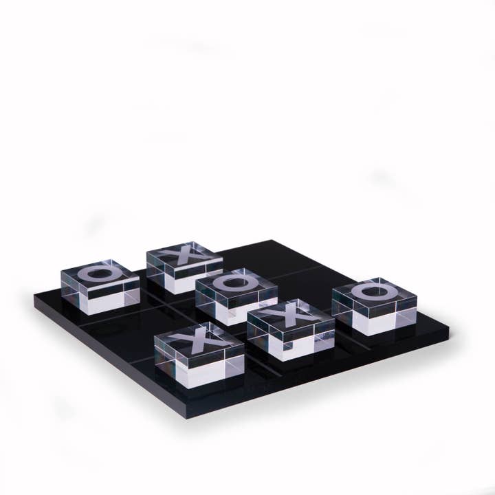Vince Acrylic Tic Tac Toe Set - HOUSE OF SHE