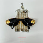 Vintage Fendi Gold Sunglasses - Authenticated w/ COA - HOUSE OF SHE