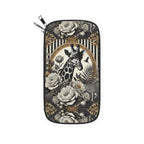 Vintage Safari Passport Wallet — Giraffe & Floral Travel Document Holder - HOUSE OF SHE