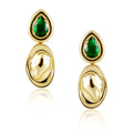 Virginia Emerald Drop Earring - HOUSE OF SHE