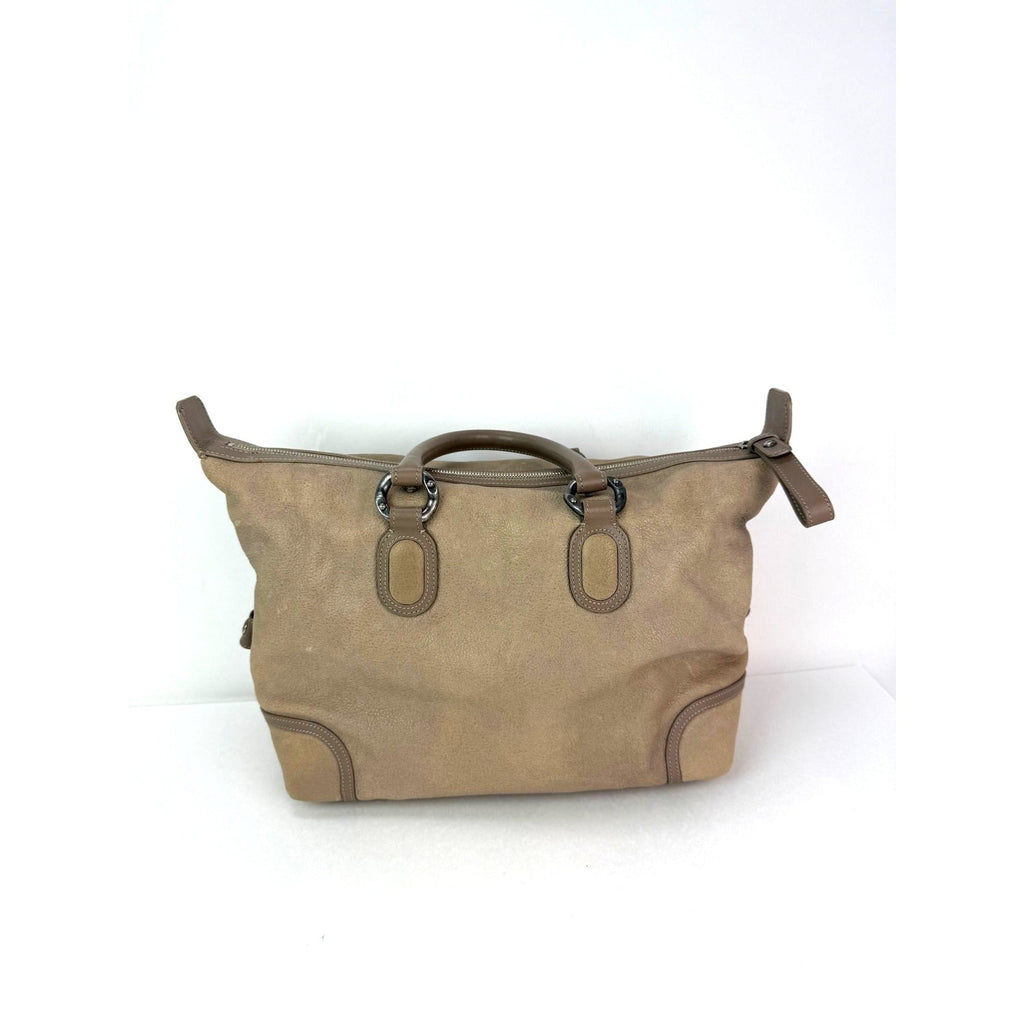 Chanel Washed Beige Calfskin Tote Bag - HOUSE OF SHE