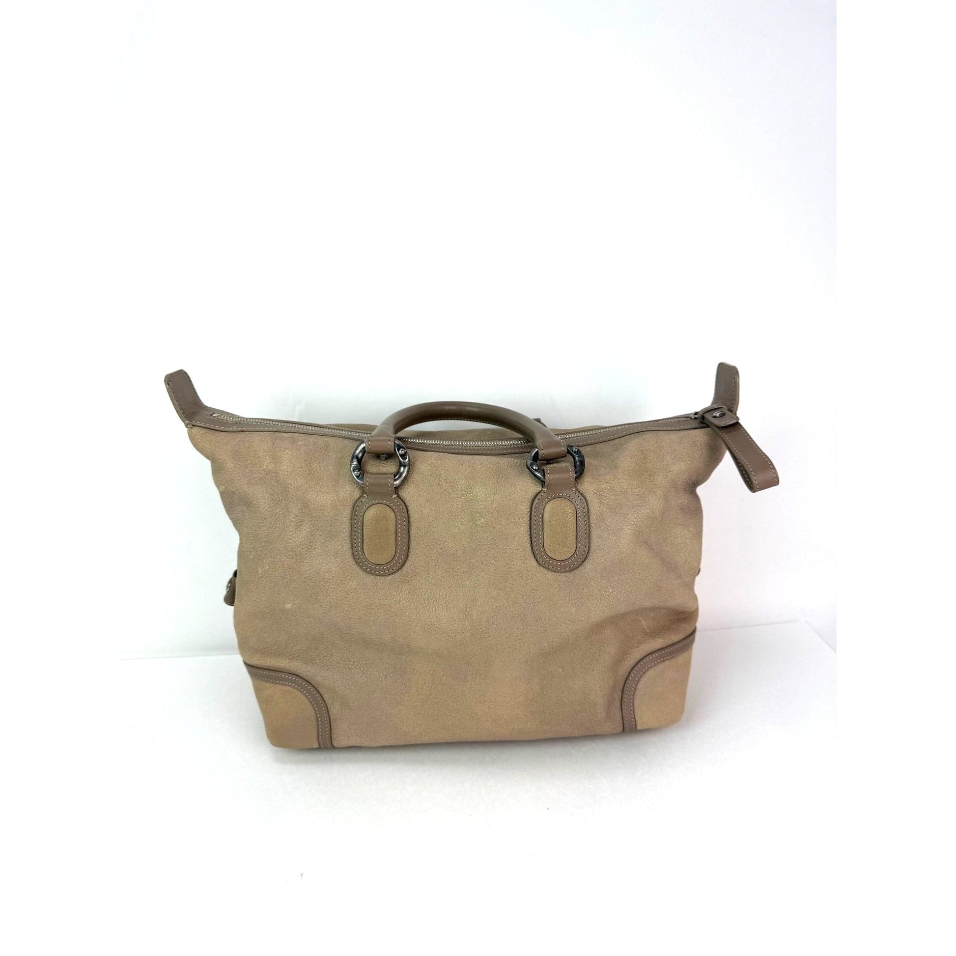Chanel Washed Beige Calfskin Tote Bag - HOUSE OF SHE