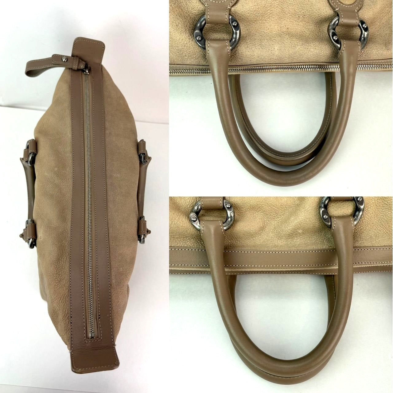 Chanel Washed Beige Calfskin Tote Bag - HOUSE OF SHE