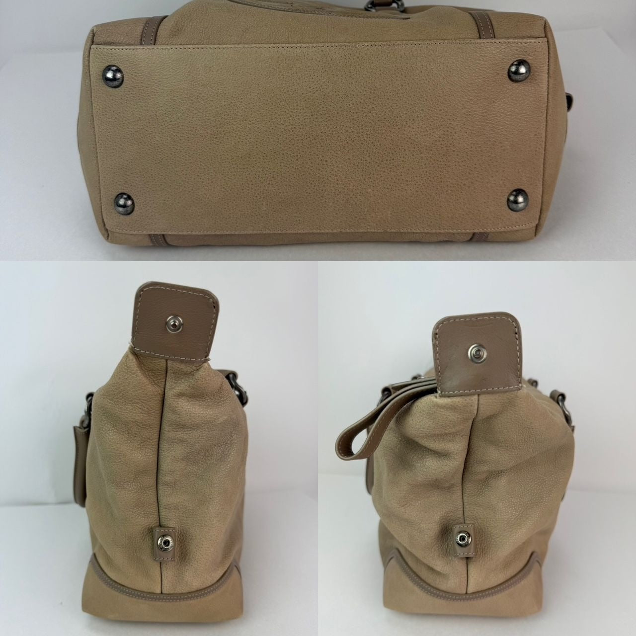 Chanel Washed Beige Calfskin Tote Bag - HOUSE OF SHE