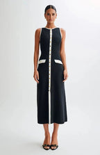 WOMEN FASHION LONG MIDI SWEATER DRESS - HOUSE OF SHE