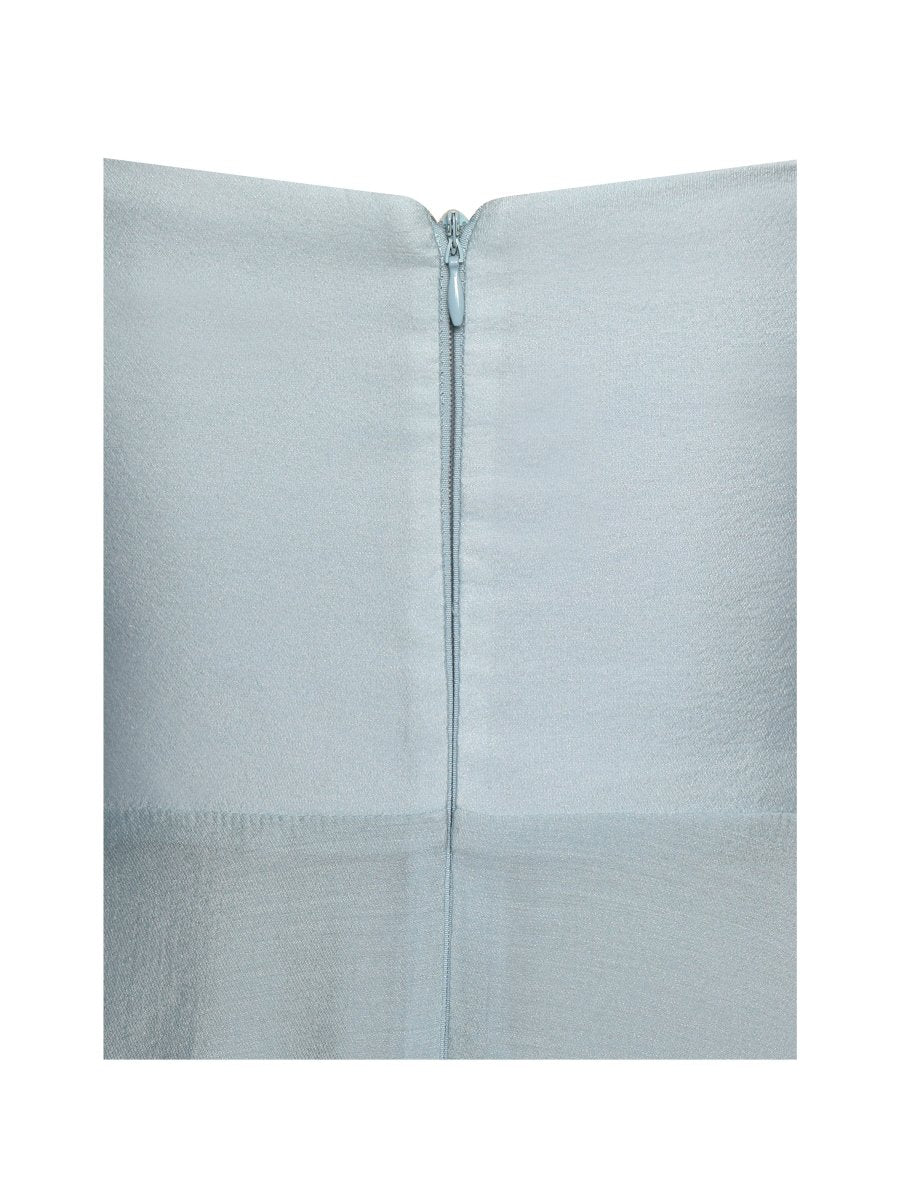 Yaffa Baby Blue Mini Dress - HOUSE OF SHE