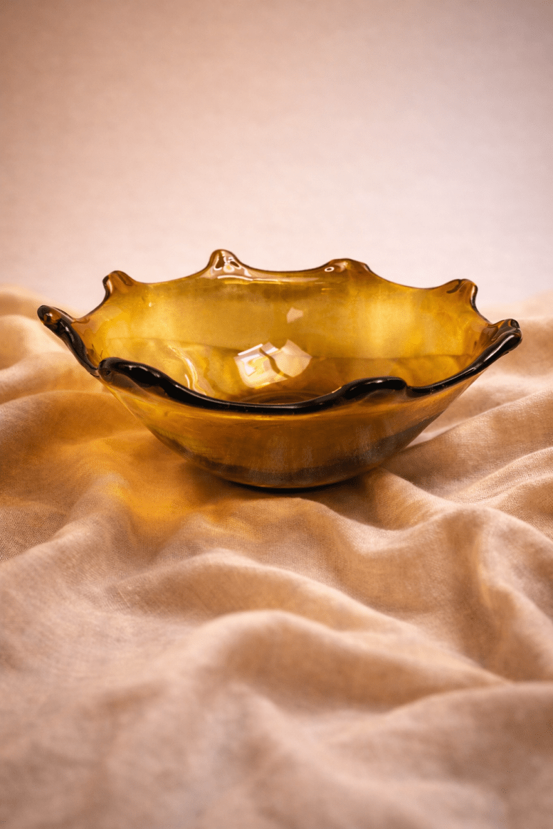 Yaxel Glass Bowl by MESO - HOUSE OF SHE