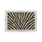 Zebra Print Acrylic Serving Tray - HOUSE OF SHE