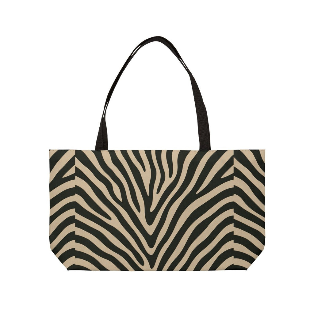 Zebra Print Weekender Tote Bag - HOUSE OF SHE