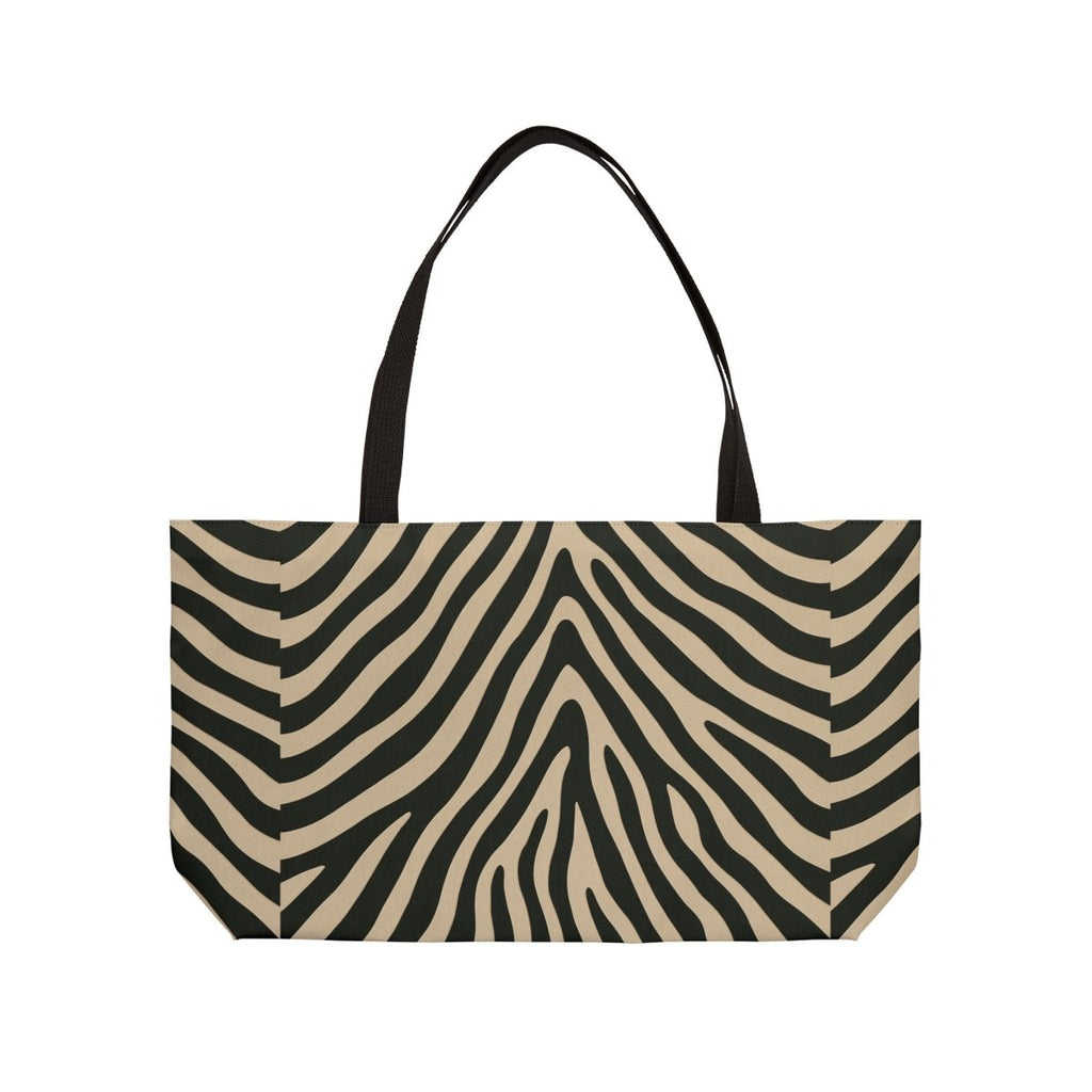 Zebra Print Weekender Tote Bag - HOUSE OF SHE