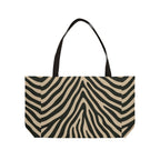 Zebra Print Weekender Tote Bag - HOUSE OF SHE