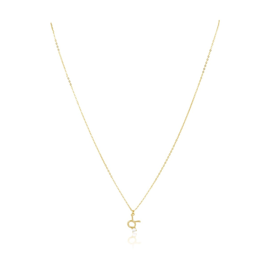 Zodiac Pearl Necklace - HOUSE OF SHE