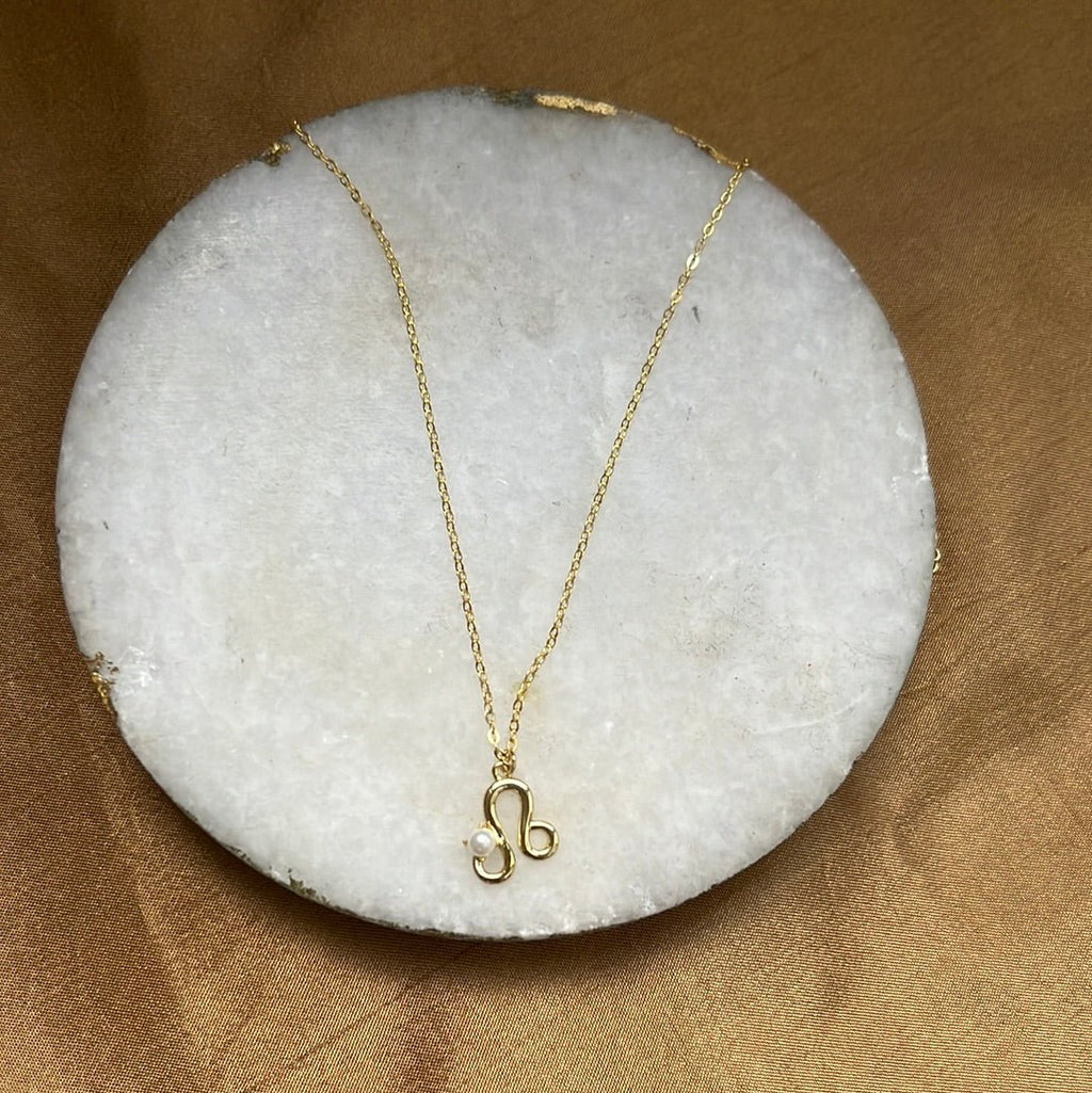 Zodiac Pearl Necklace - HOUSE OF SHE