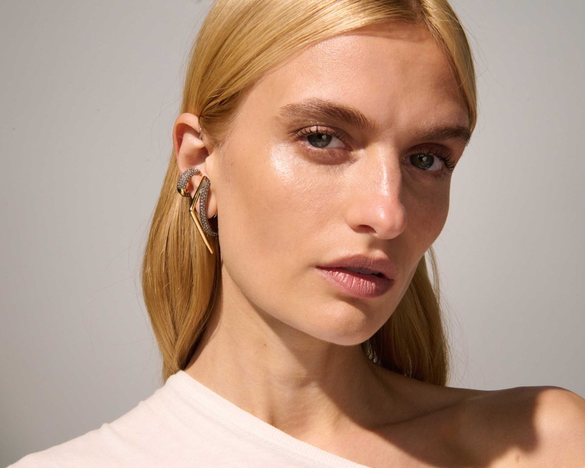 Zola Pavé Earrings - HOUSE OF SHE