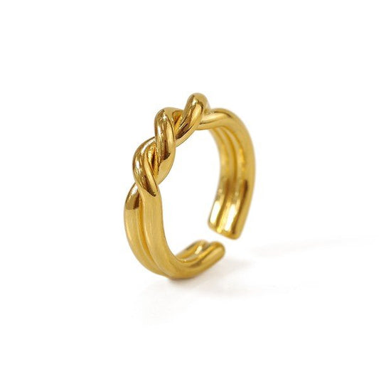 18K Gold Versatile Fashion Ring - HOUSE OF SHE