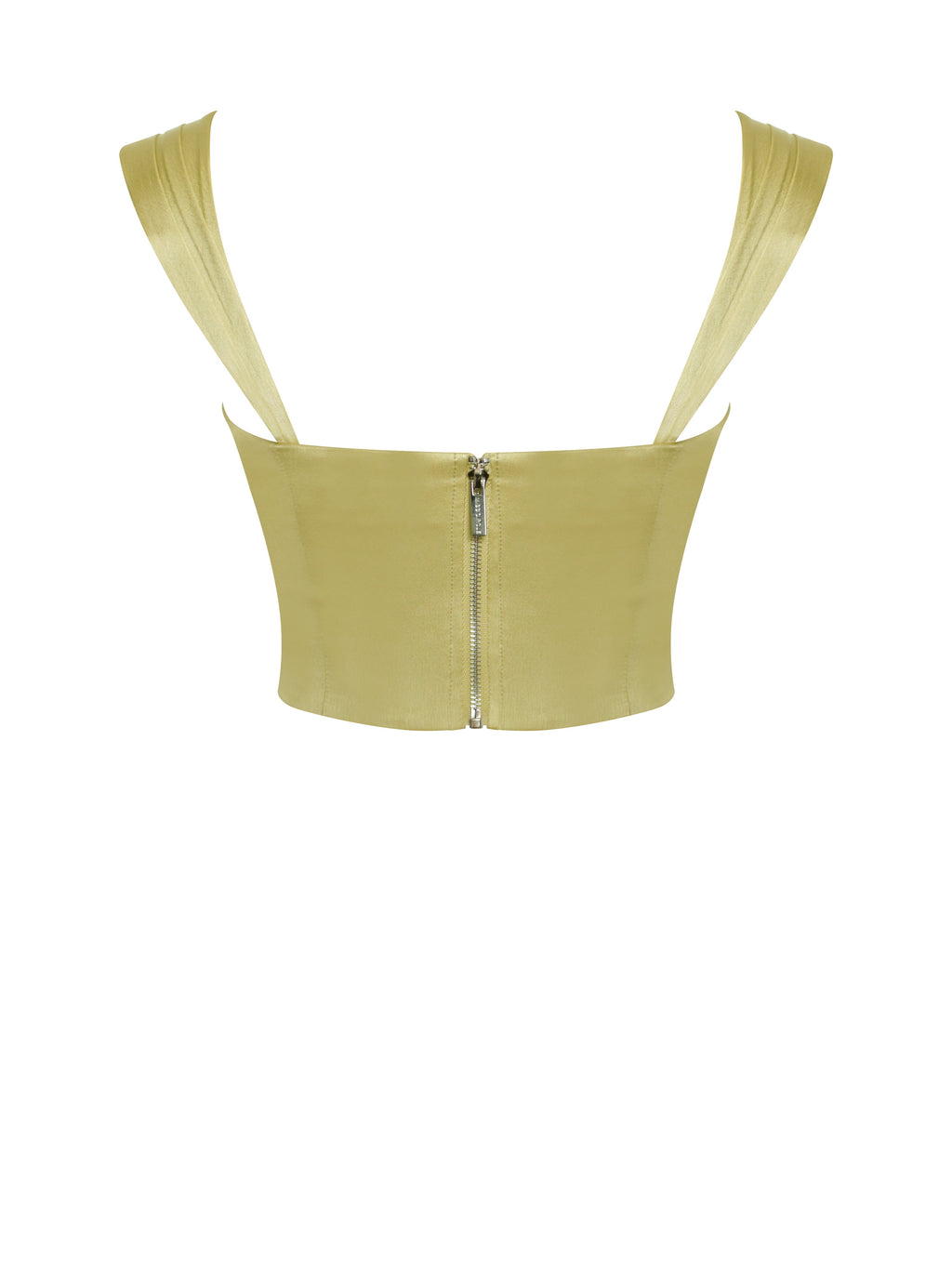 Sahara Lace Satin Corset Top - HOUSE OF SHE