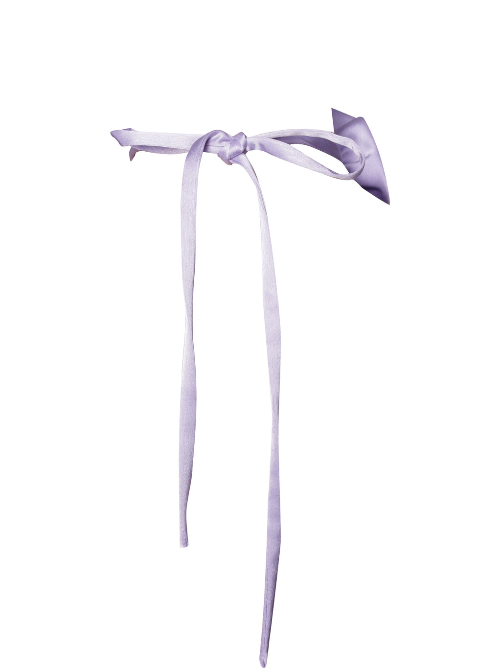 Vida Light Orchid Satin Rose Flower Choker - HOUSE OF SHE