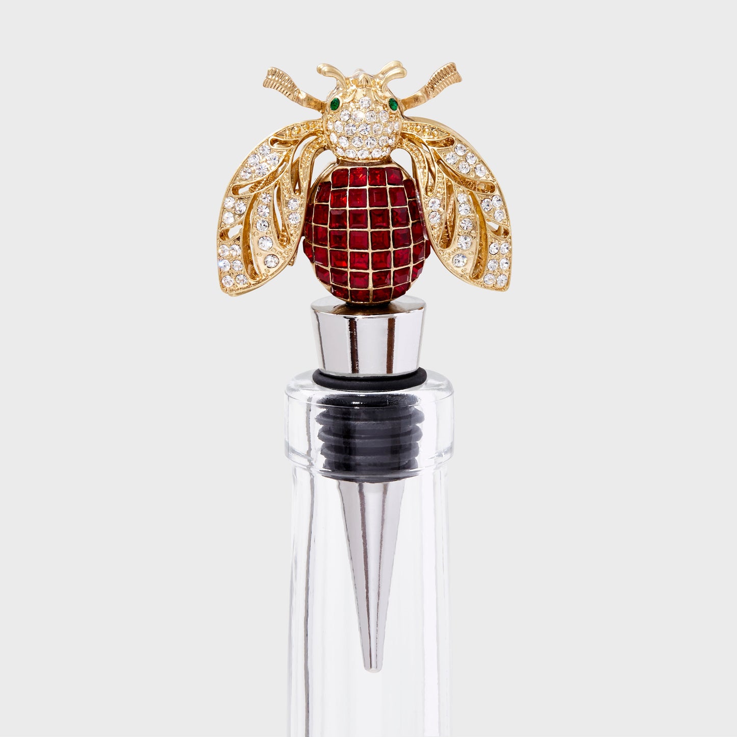 Sparkle bee wine stopper