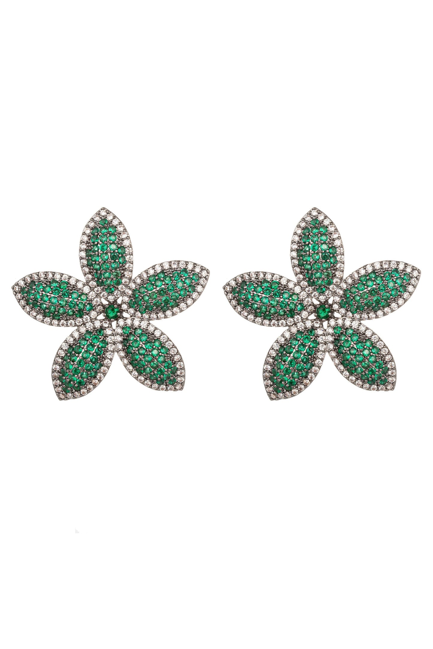 Scarlett Green Statement Earring  HOUSE OF SHE