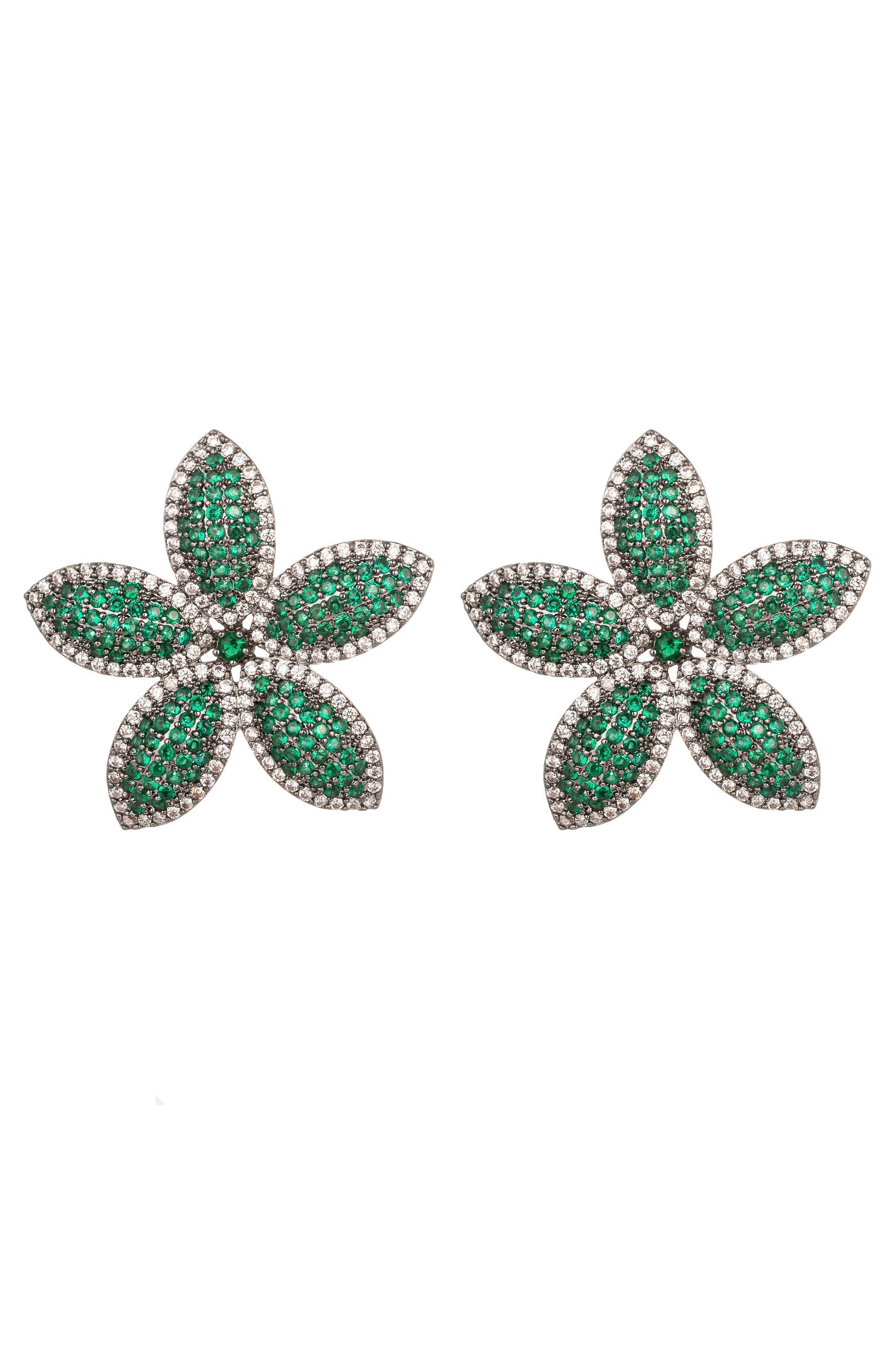 Scarlett Green Statement Earring  HOUSE OF SHE